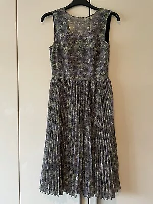 £10.99 • Buy Pattern Pleat Skirt Warehouse Dress Size 12 *BNWT*