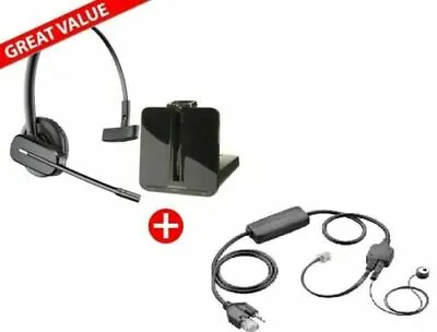 Plantronics CS540A DECT Wireless Headset Base Cradle C054A CO54A + EHS AVAYA APV • $69.95