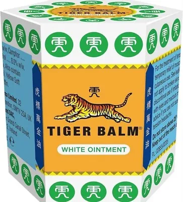 2 X Tiger Balm White Ointment  For Headaches & Nasal Congestion - 9 Ml Each • $6.89