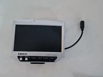 Genuine LCD Monitor TV Lenco (7-Inch) 12-Volt CAR Accessories TFT LCD • £34.69