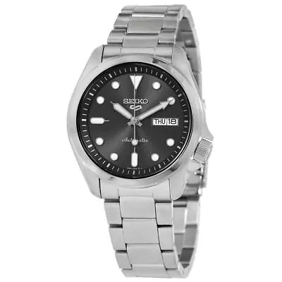 Seiko 5 Sports Style Grey Dial Power Reserve Automatic SRPE51K1 100M Mens Watch • $196.50