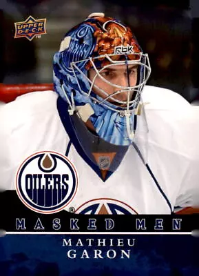 2008-09 Upper Deck #MM13 Mathieu Garon Masked Men • $1.40