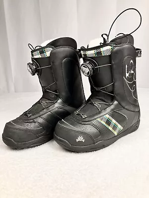 Women's K2 Haven Boa Coiler Women's Snowboard Boots Sz US 8 Black Gently Used  • $79.97