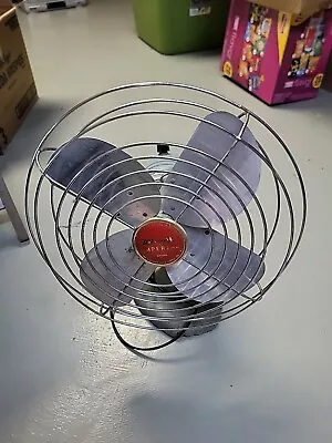 Antique 12  Western Auto Supply   Wizard Imperial Fan #6JC2008 -Tested-Working • $59.97