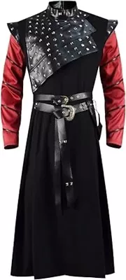 Mens Daemon Targaryen Cosplay Costume Medieval Uniform Outfit Halloween-XLarge • $44.95