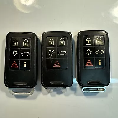 Lot Of 3 Oem Volvo Smart Key Keyless Remote Fob Kr55wk49266 (2) Kr55wk49264 (1) • $27