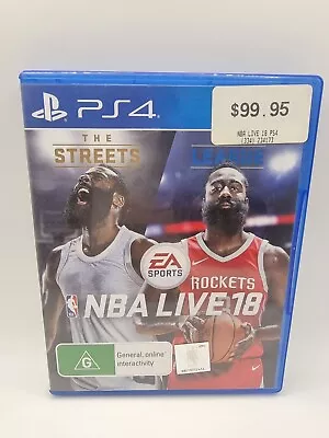 NBA Live 18 EA Sports PS4 Playstation • $14.95