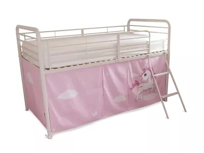 Unicorn Tent For Mid Sleeper Bed Girls Pink Bedroom Midsleeper Storage - New • £29.99