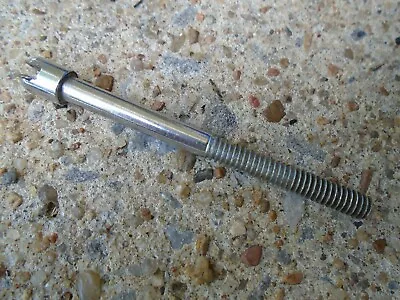 ONE VINTAGE PREMIER DRUM TENSION ROD SCREW SLOTTED-M6-1.0 X 100mm-VG! • $42.50