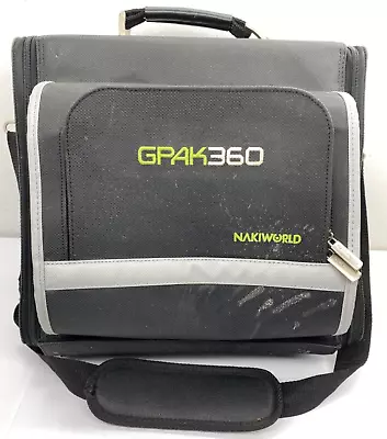 GPAK360 Nakiworld Travel Case & Organizer For Xbox 360 Black W/ Shoulder Strap • $10