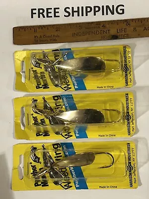 Lot Of 3 Panther Martin WeedWing) Spoon BuzzBait Fishing Lure MIXED SIZES SHOWN • $21.30
