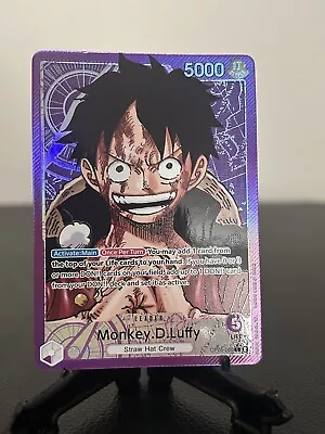 One Piece Awakening New Era Monkey D Luffy OP05-060 Alt Art Leader English LP • $59.99