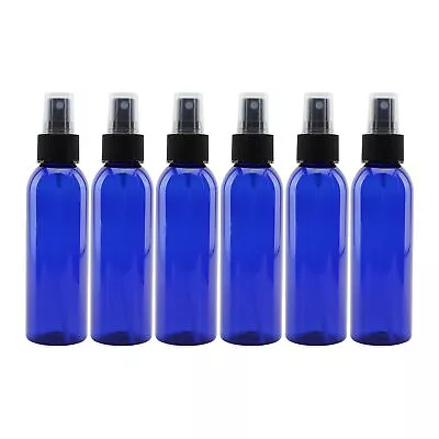 Cornucopia 4oz Blue Empty Plastic Refillable PET Spray Bottles W/Fine Mist Atomi • $13.69