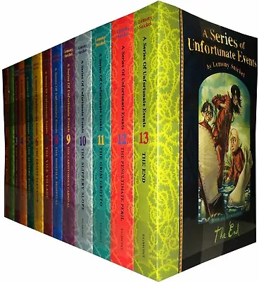 £39.99 • Buy Lemony Snicket 13 Books Set ,A Series Of Unfortunate Events Collection