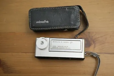 Minolta 16 Model P Micro/spy Camera 25mm 3.5 • $16