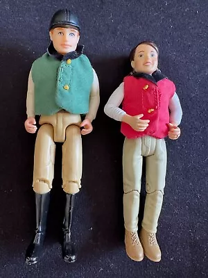 Fisher Price Dollhouse Anne And Steve English Riders  • $55