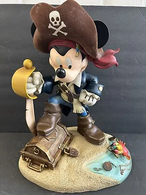 2006 Disney Mickey Pirates Of The Caribbean Big Fig...20  Tall... Costa Alavezos • $345