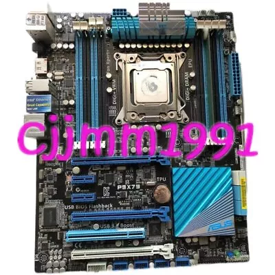 1PC Used Asus/P9X79 PRO Deluxe Motherboard 2011 Pin Support E5 2683 V2 2670 • $265