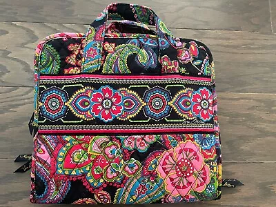 VERA BRADLEY Symphony In Hue Hanging Organizer Toiletry Travel Make-Up Bag Tote • $22.52