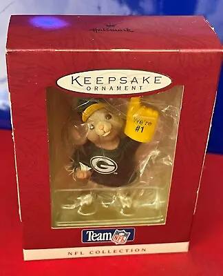 Hallmark Keepsake Ornament NFL Collection We 're # 1 Green Bay Packers 1996 E06 • $9.99