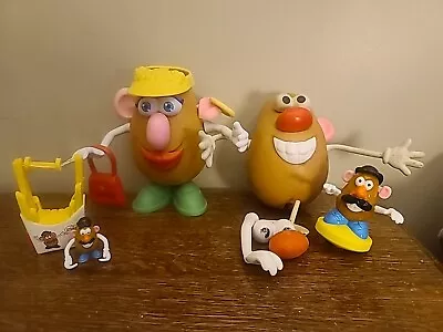 ✅Vintage Hasbro Preschool Playskool Mrs.Potato Head/Spare Potato Head/ BK Toys • $19.95