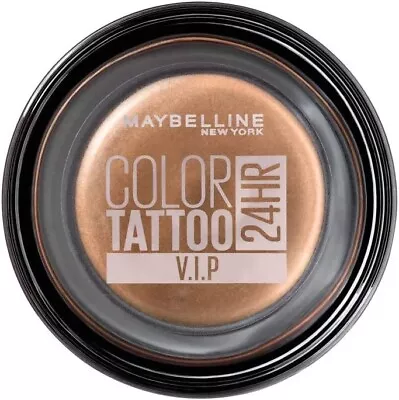 Maybelline Color Tattoo 24h Gel-cream Eyeshadow - V.i.p (180) • £4.99