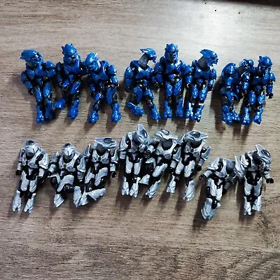 Lot Of 16pcs Halo Mega Construx Blue Elites  Elite Ultra • $64