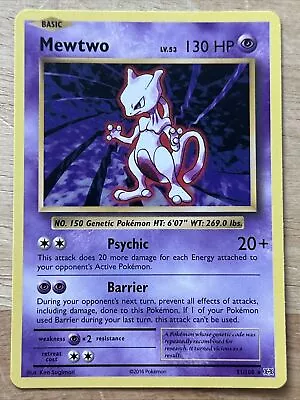 $2.95 • Buy Mewtwo - 51/108 - Non-Holo Rare - Evolutions - NM/M - Pokemon Card
