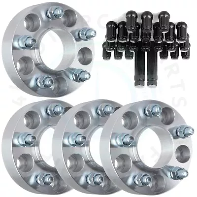 Wheel Spacers 1.5  5x4.5 5x114.3 1/2  23P Lug Nuts+2 Keys For Ford Mustang 11-14 • $81.74