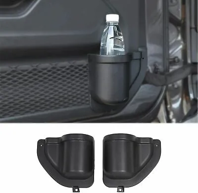 2x Door Pocket Front Door Storage Box For 2018+ Jeep Wrangler JL JT Accessories • $16.69