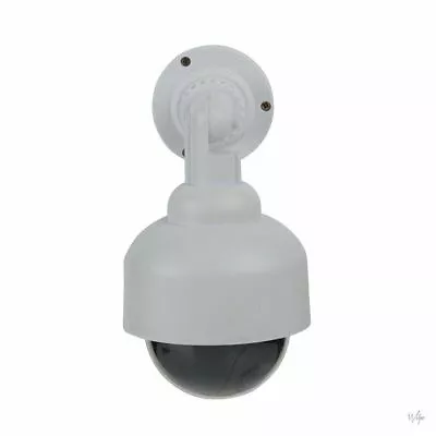 360° Fake Dummy Security Camera CCTV With Flashing LED Light Dome Indoor/Outdoor • £9.99