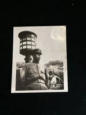 # 17671 Japanese Vintage Photo 1940s / Man Woman People Landscape • £7.69