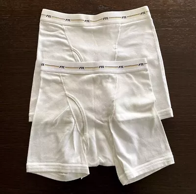 Fruit Of The Loom FTL 2 Pack Gold Series Boxer Briefs Large 38-40 Vintage 1997 • $25