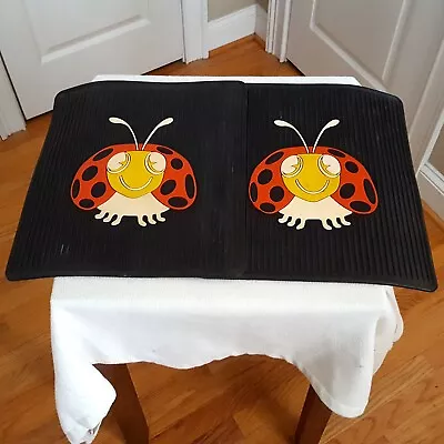 Vintage 1960s VW Volkswagen Beetle Rear Floor Mats Very Nice Colors & Condition! • $215