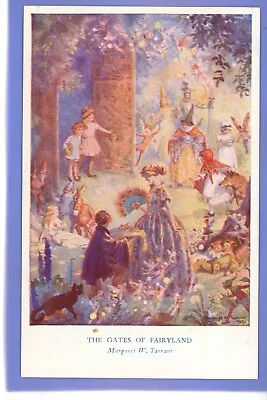 Old Postcard Artist Signed Margaret Tarrant The Gates Of Fairyland Children • £1.99