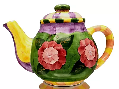 Milson & Louis Teapot Floral Ceramic 6 Cup • $24.49