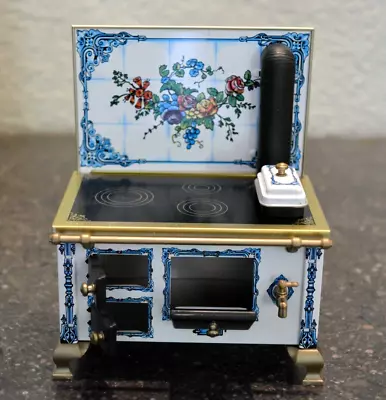Vintage Antique Schopper Metal Stove Dollhouse Miniature 1:12 West Germany • $50