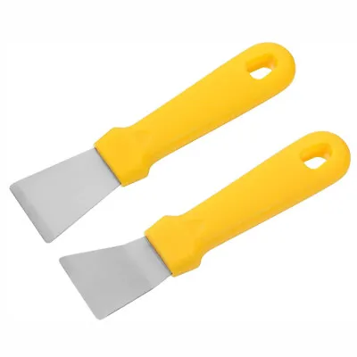 £5.88 • Buy 2PCS Cleaning Scraper For Ovens, Stoves, Induction Hob, Stainless Steel Multi