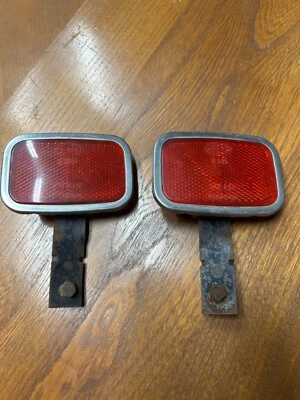 $29.99 • Buy Volkswagen Bumper Reflectors VW Beetle Bug Classic Hella OEM 1969 1970 Vintage 