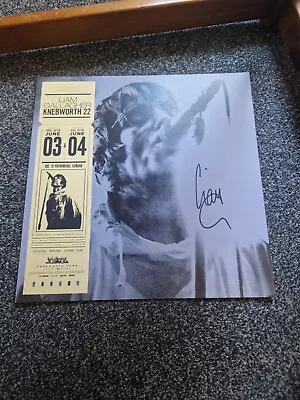 Knebworth 22 By Liam Gallagher (Vinyl 2023 Warner Records) SIGNED PRINT • £31