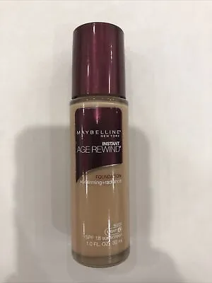 Maybelline Instant Age Rewind Radiance Firming  Foundation Nude Light 4 • $13.99