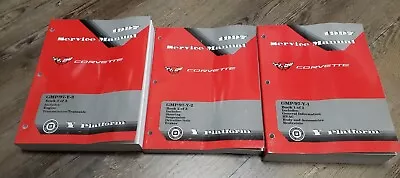 1997 Chevrolet C5 Corvette Service Manual 3-volume Book Set Gm Oem • $199.99