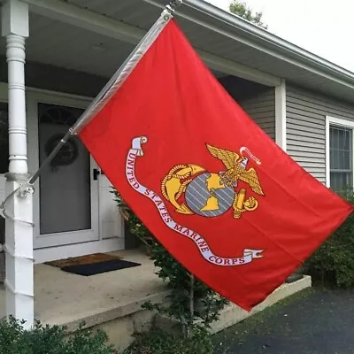 US Marine Corps USMC Flag 3X5 Outdoor Double Sided Heavy Duty Polyester US • $14.77