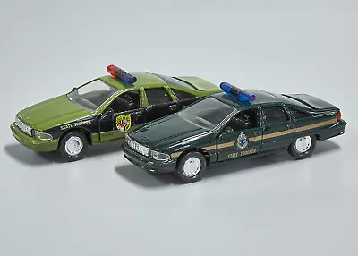 1/43 Die Cast Police Cars-Maryland State-Vermont State Patrols • $8.20