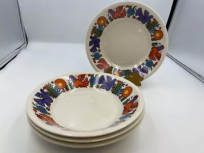 Set Of 4 Villeroy & Boch ACAPULCO Large Soup Bowls 8 1/4  • $299.99