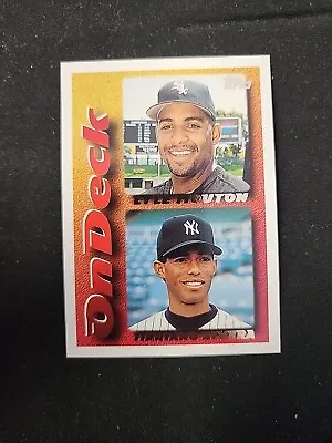 Mariano Rivera New York Yankees 1995 Topps Rookie And Traded Card # 130T HOF RC  • $4.99