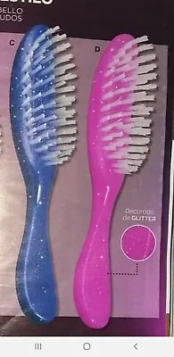 2 PCS AVON HAIR BRUSH NAVY & PINK COLOR (Glitter)  • $19.99