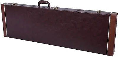Crossrock Electric Bass Guitar Case In Brown Decent Vintage Bass Hard Case • $137.99
