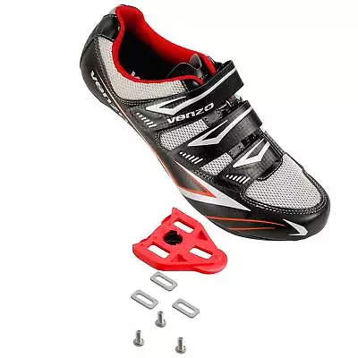 Repacked Venzo Road Bike For Shimano SPD SL Look Cycling Bicycle   44.5 • $20