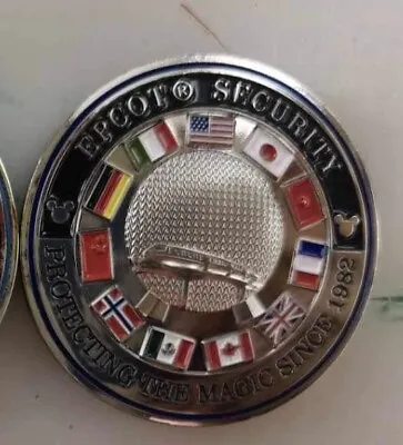 Walt Disney World EPCOT Center Security Florida Challenge Coin • $17.50